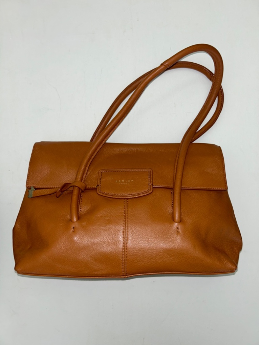 Radley London Burnham Beeches Flap Leather Shoulder Bag Rusty -Tan - Picture 13 of 13